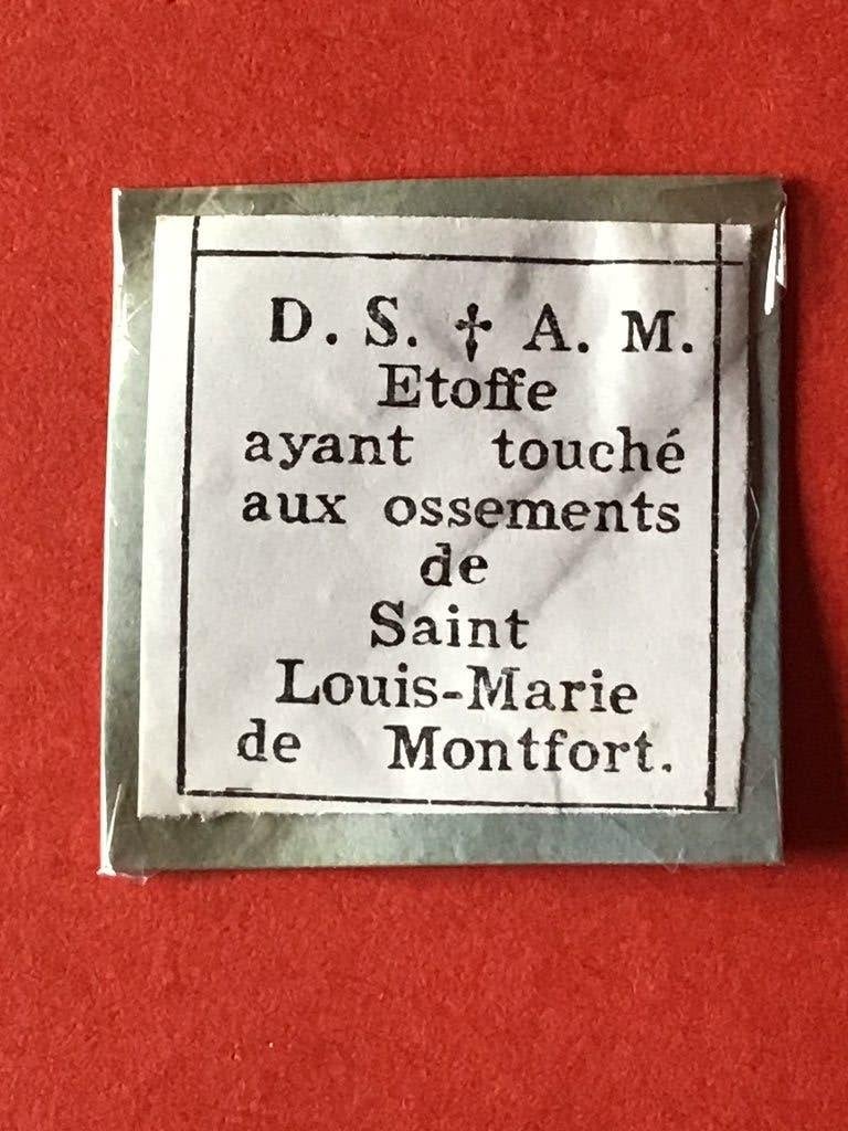 Relikwie H. Louis-Marie de Montfort, Enlèvement ou Envoi