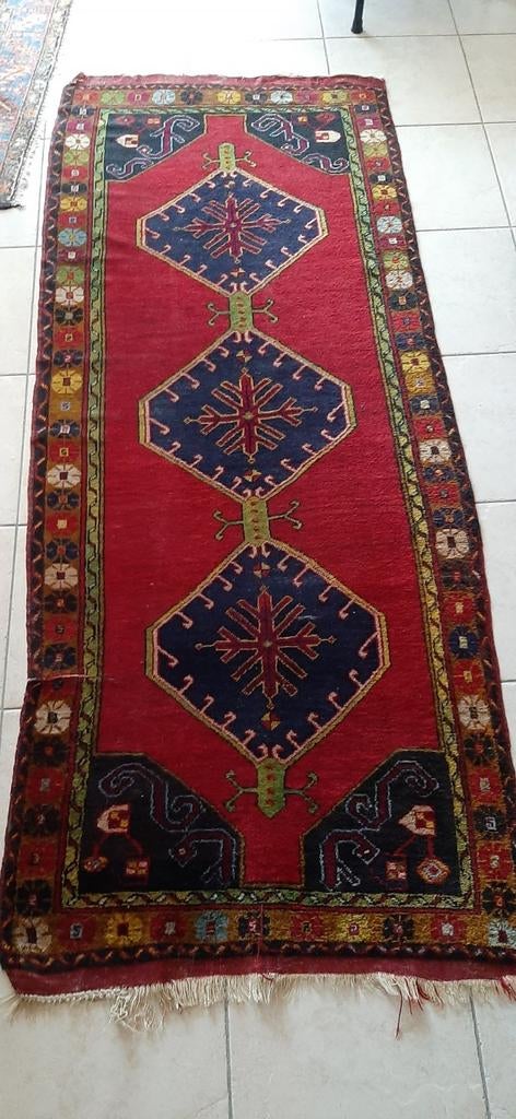 Tapis oriental ancien., Maison & Meubles, Enlèvement