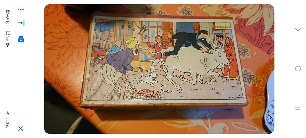 Kuifje puzzel, Verzamelen, Ophalen