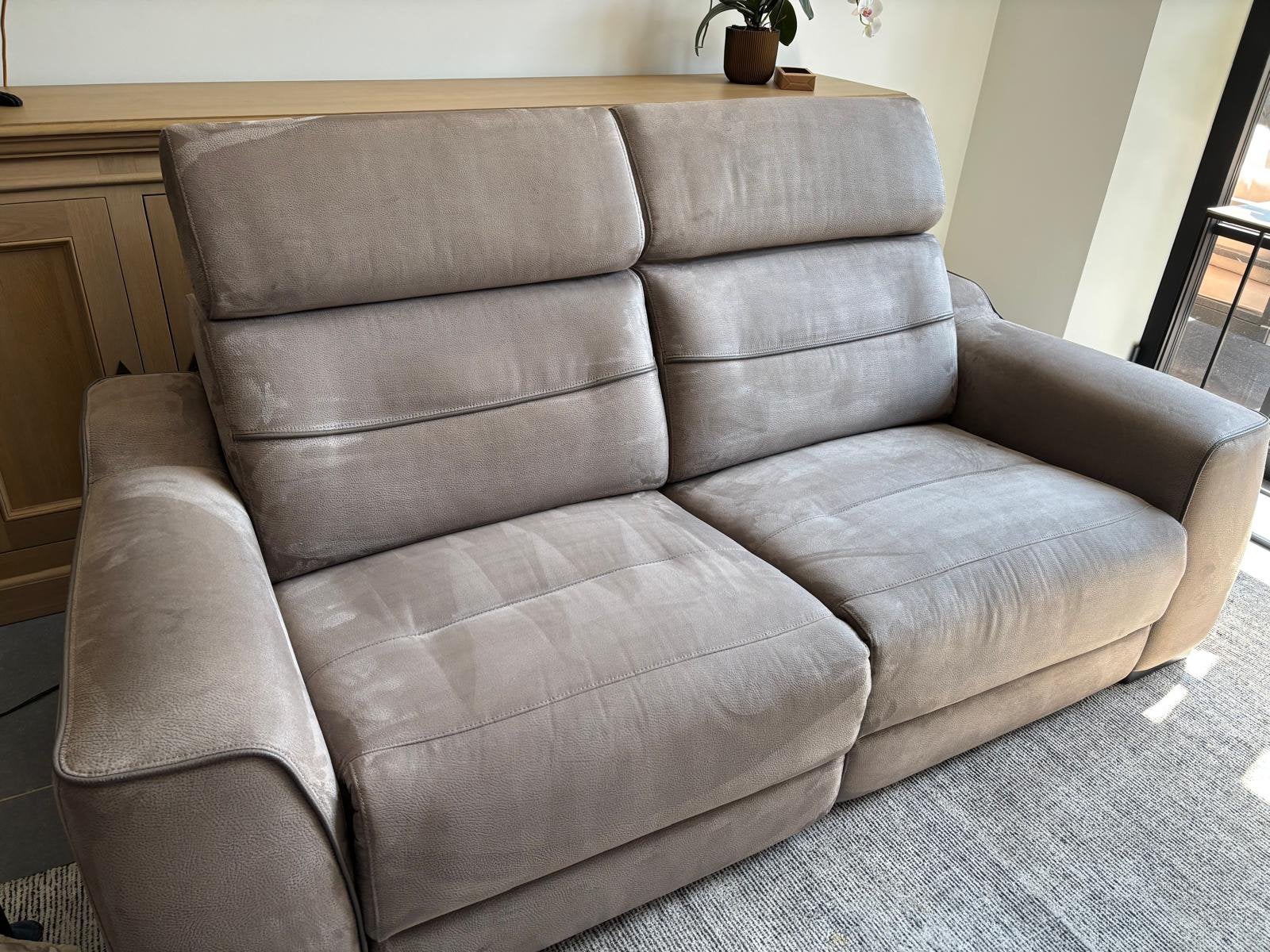 2,5 relax zetel elektrisch, 75 à 100 cm, 200 à 250 cm, Banc droit, Enlèvement