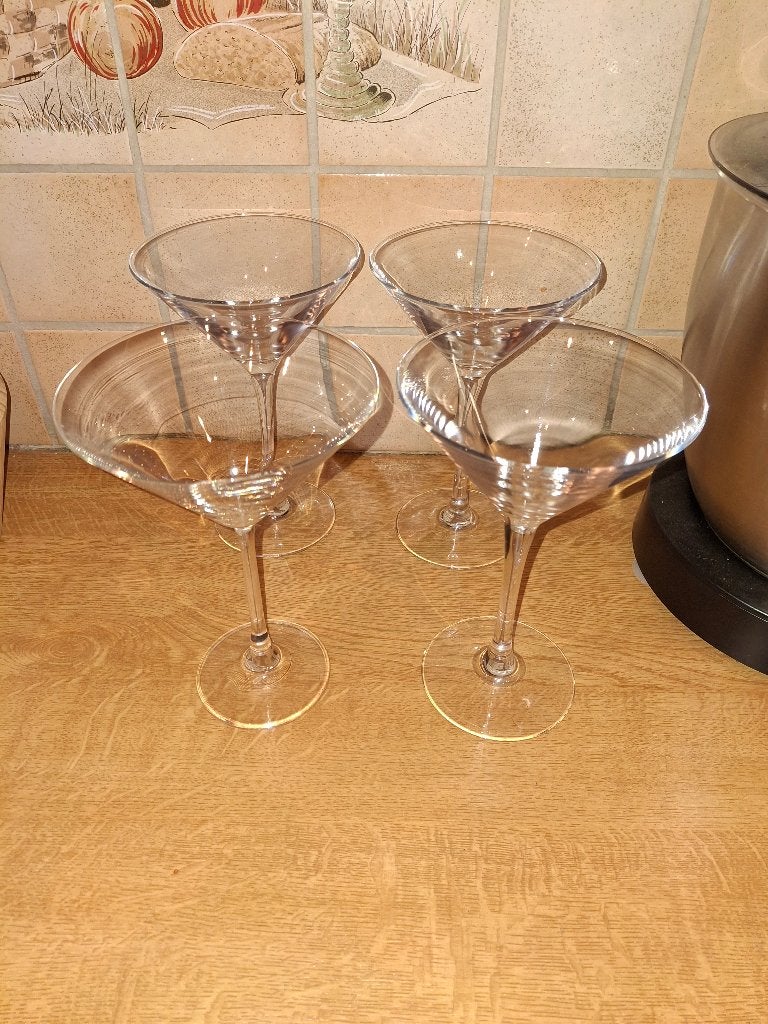 Verres à cocktail, Enlèvement, Comme neuf, Verre, Verre ou Verres