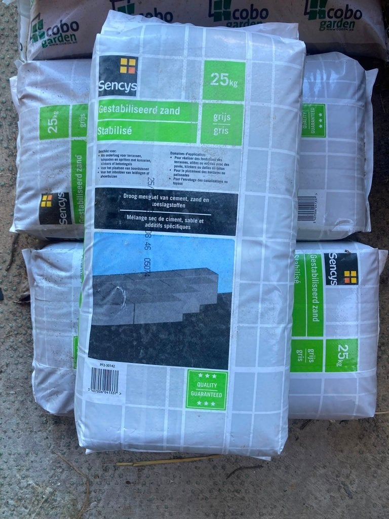 Droge stabilisé 75 kg, Doe-het-zelf en Bouw, Ophalen, Nieuw