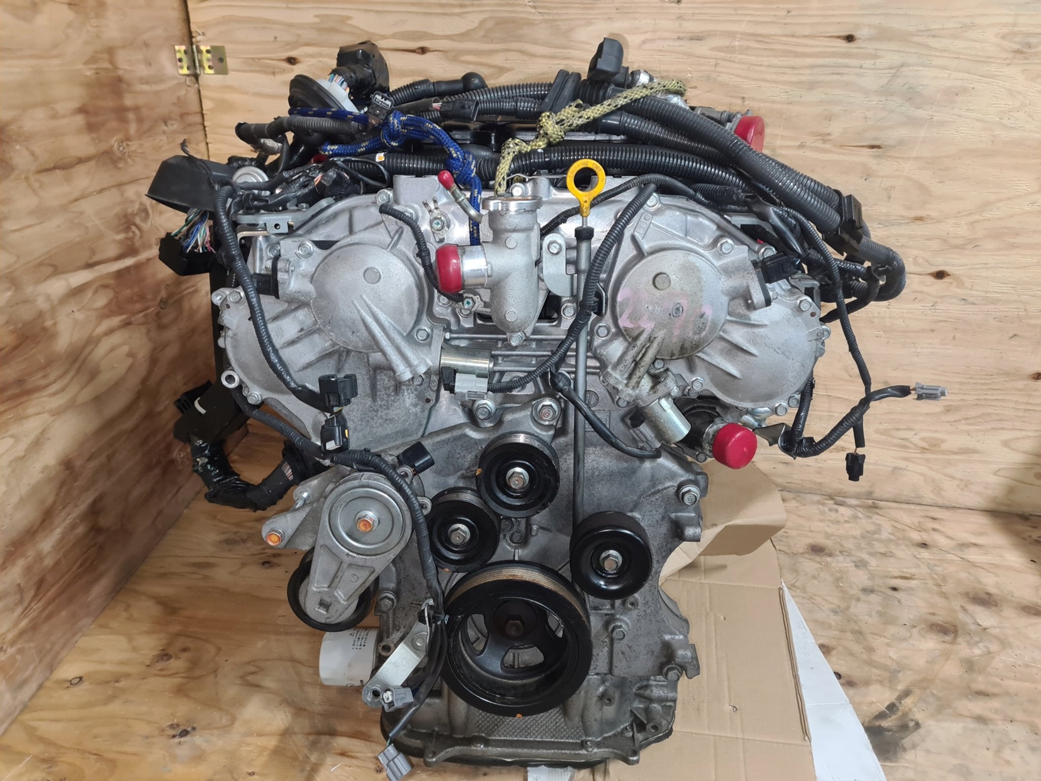 Moteur VQ37VHR Complet FX QX70 INFINITI, Verzenden, Gebruikt, Skoda