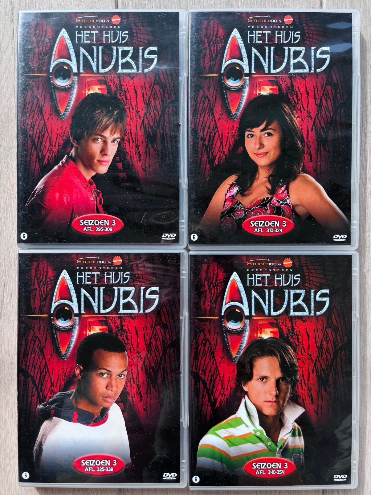 Het Huis Anubis DVD’s: Seizoen 3 deel 2, Cd's en Dvd's, Alle leeftijden, Zo goed als nieuw, Actie en Avontuur, Seizoen 3