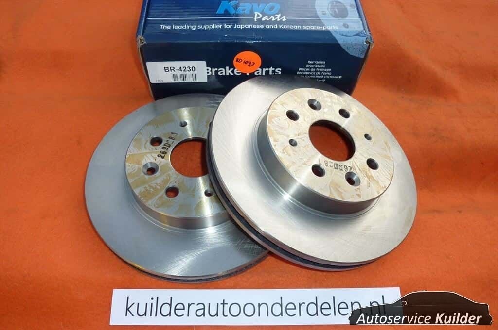 Remschijven voorzijde Kia rio Bekend Merk Kavo parts, Kia, -, -, Nieuw