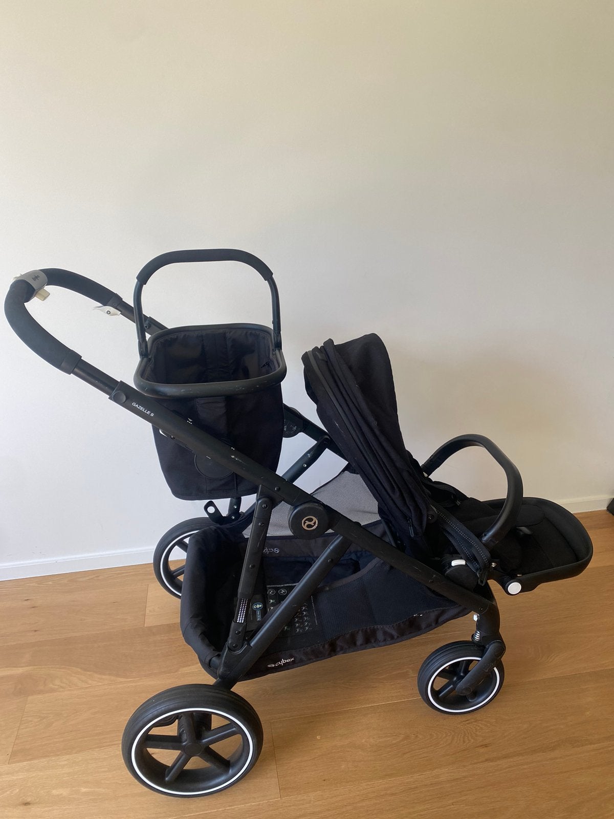 Poussette Cybex Gazelle, Enlèvement, Comme neuf, Poussette, Voiture duo
