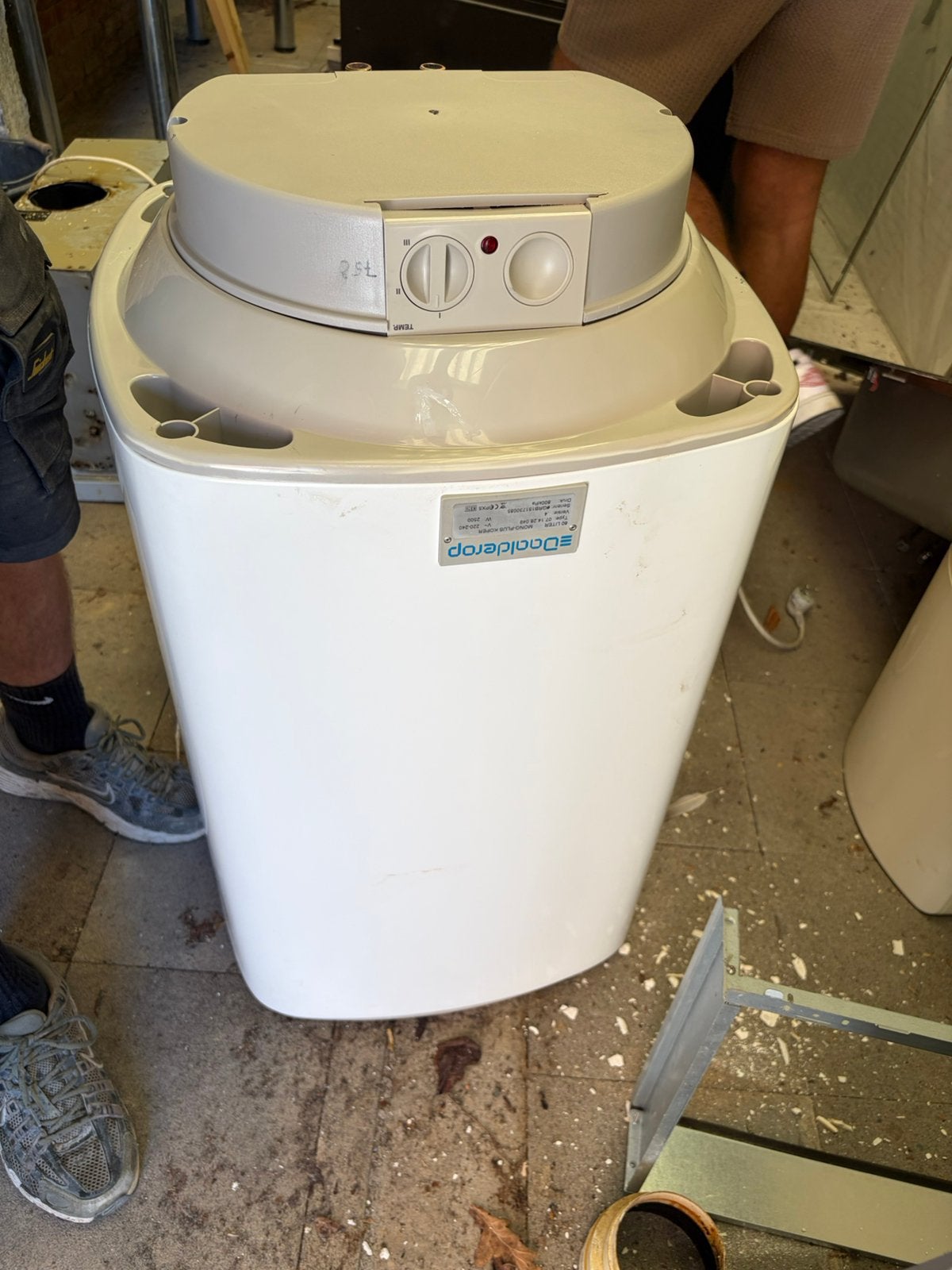 Boiler 80L, Doe-het-zelf en Bouw, Chauffageketels en Boilers, Ophalen, Zo goed als nieuw, Boiler