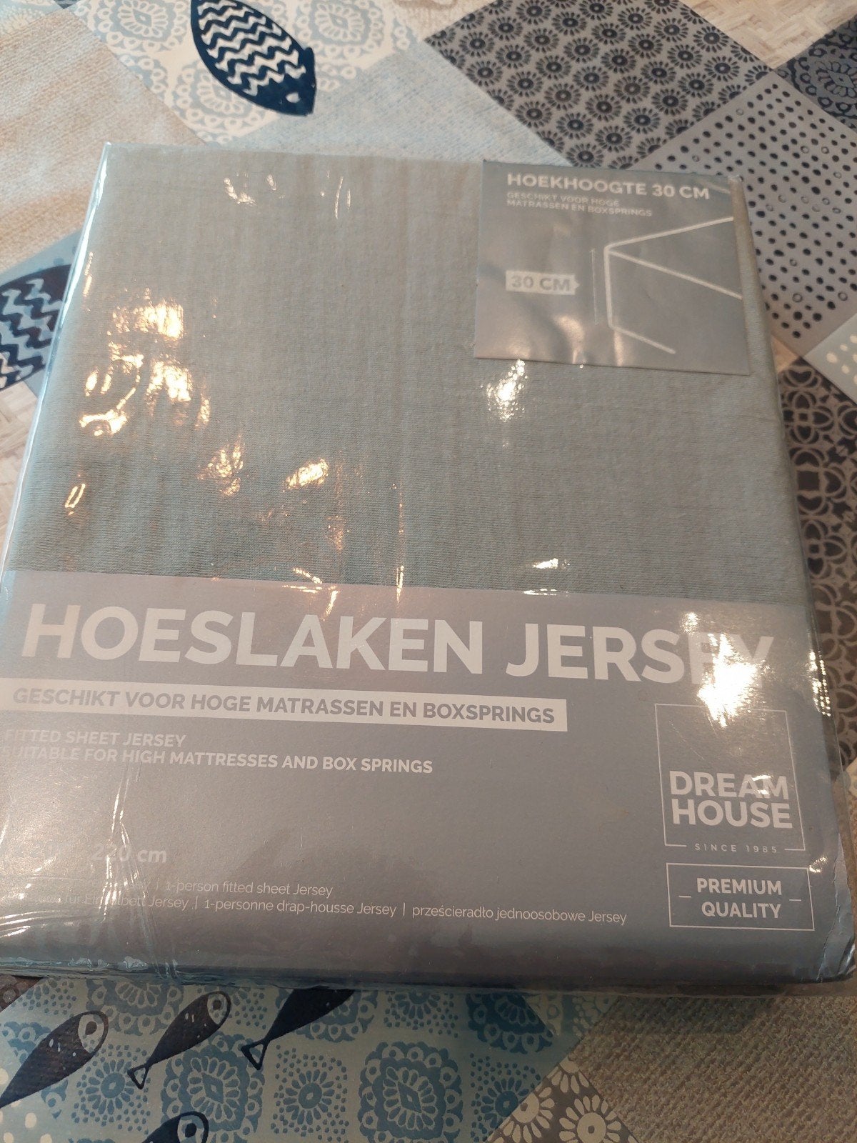 Hoeslaken 80x 200/220 ongeopende verpakking, Huis en Inrichting, Slaapkamer | Beddengoed, Ophalen