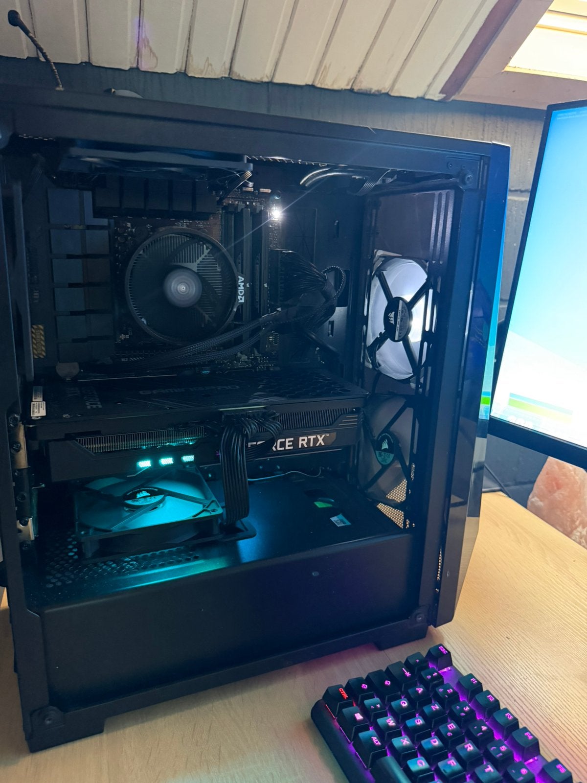 PC GAMER RTX 3070 Ti RYZEN 5 8400F 16 gb de ram DDR5 🔥, Computers en Software, Desktop Pc's, Zo goed als nieuw, Gaming, Ophalen of Verzenden