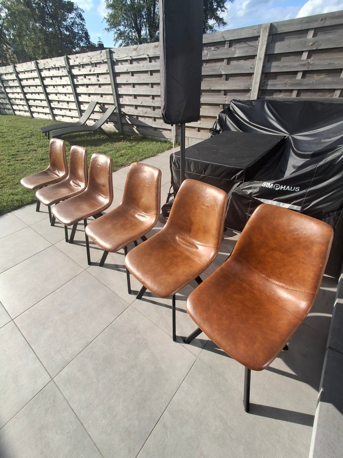 6 eetkamerstoelen, Huis en Inrichting, Stoelen, Ophalen