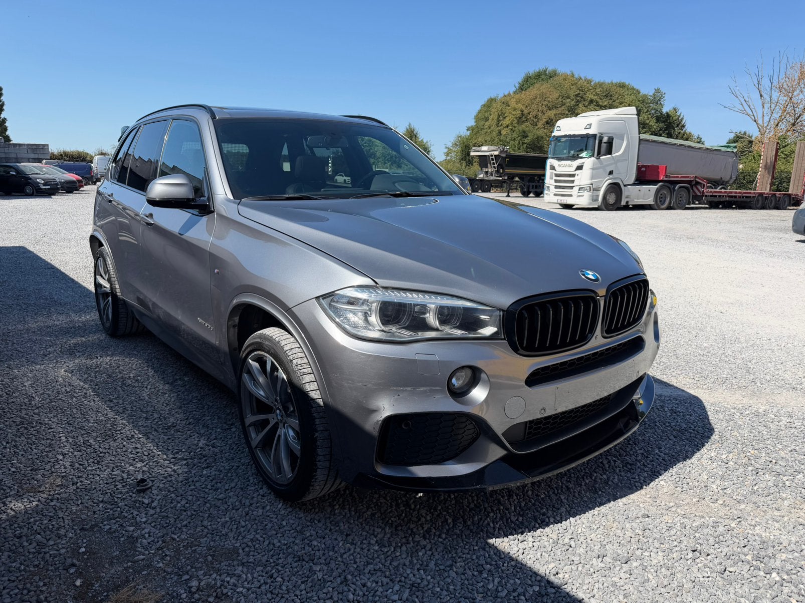 BMW X5 X-DRIVE 30d, Autos, Cuir, Argent ou Gris, Achat, Euro 6