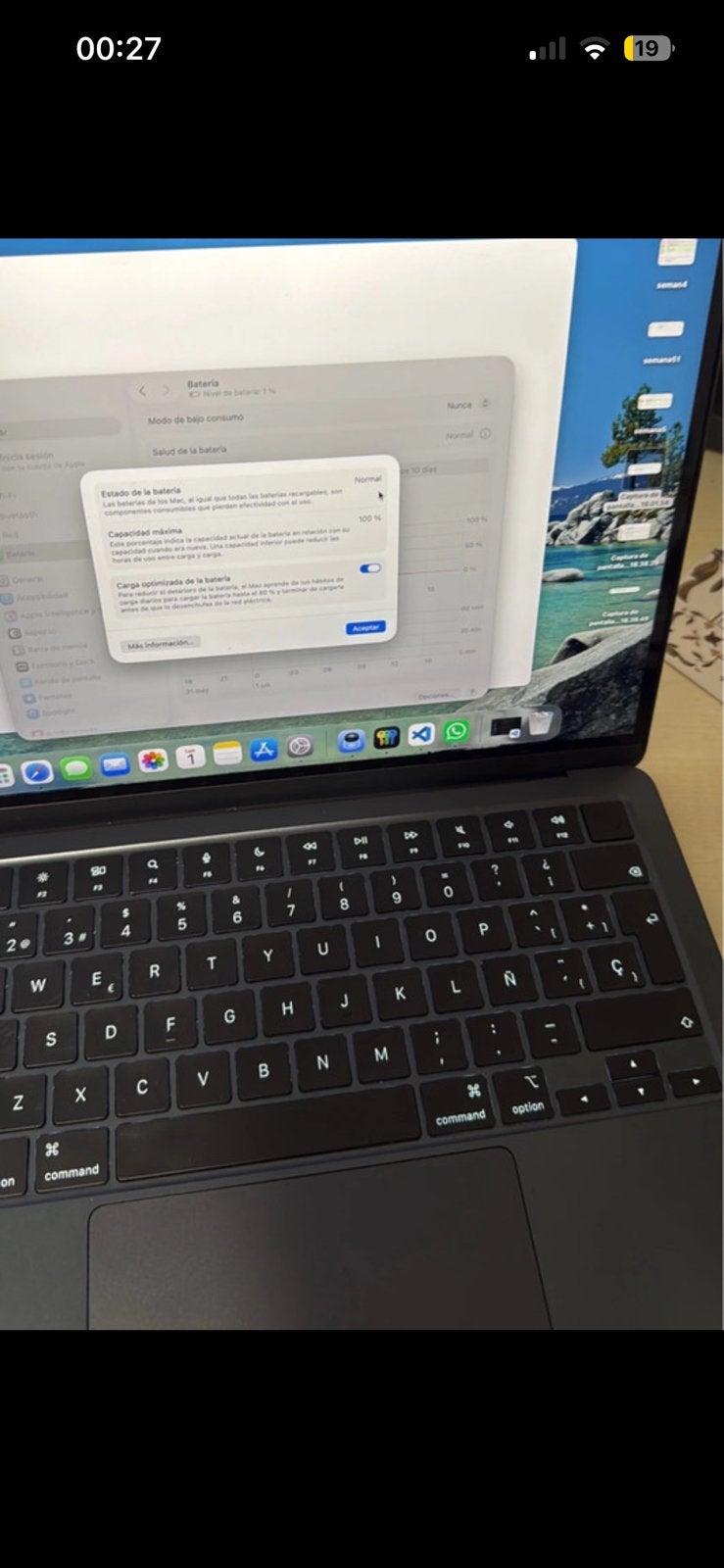 Macbook air m4 16/256gb midnight edition, Ophalen, 256 GB, Qwerty, Zo goed als nieuw