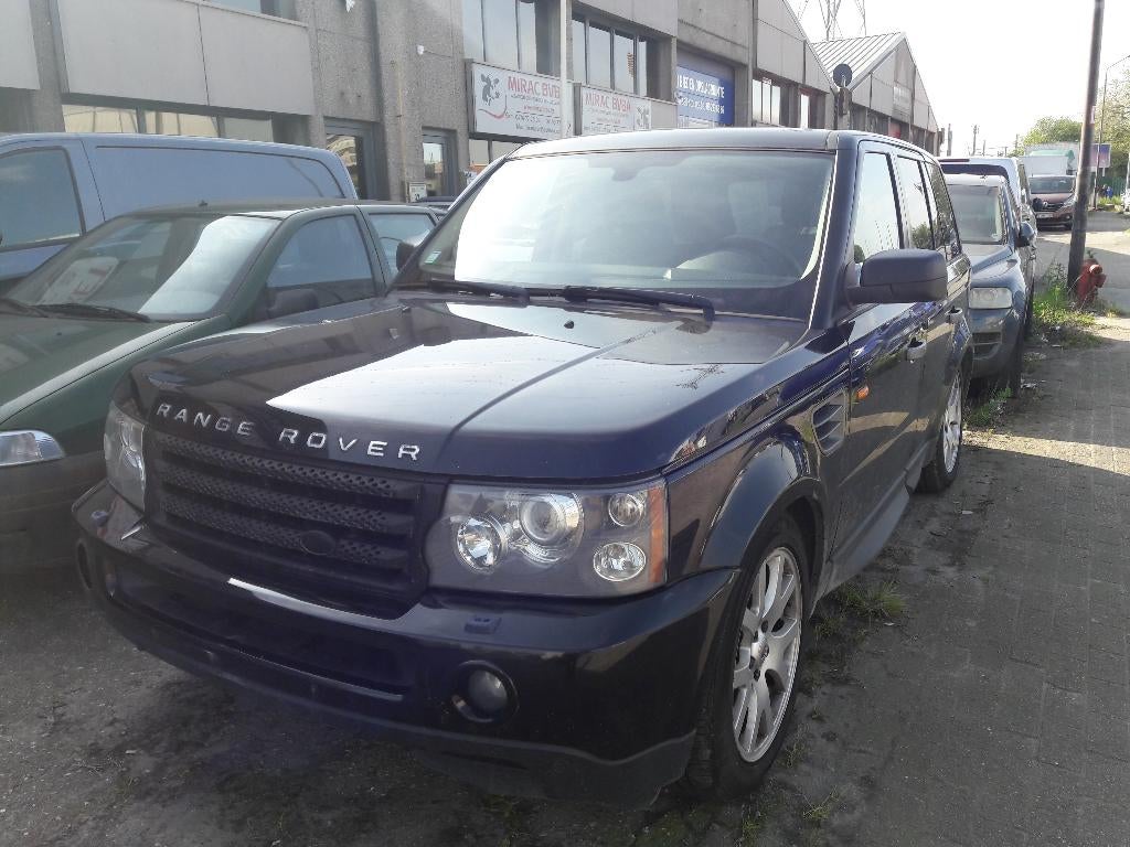 Range Rover lichte vracht Sport HSE - START NIET, Auto's, Land Rover, Automaat, Zwart, Zwart, Leder