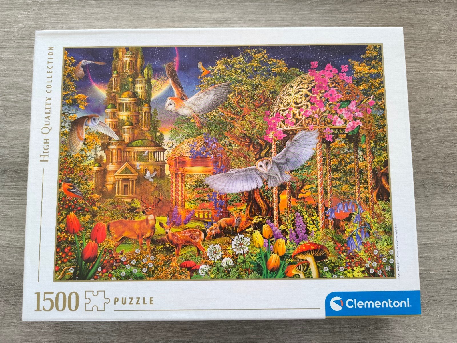 Clementoni puzzel 1500 stukjes, Hobby en Vrije tijd, Ophalen, 500 t/m 1500 stukjes, Zo goed als nieuw, Legpuzzel