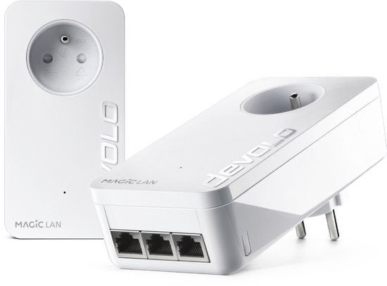 Devolo Magic 2 Lan triple starter, Computers en Software, Ophalen, Zo goed als nieuw, Devolo