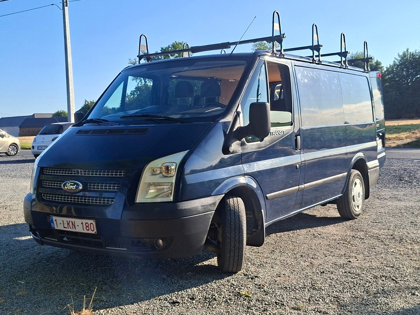 Ford transit, lichte vracht en camper, Auto's, Bestelwagens en Lichte vracht, Trekhaak, Ford, Euro 5, Ophalen