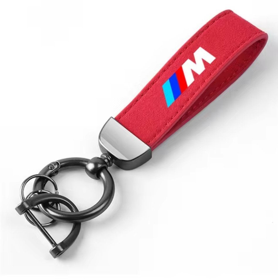 Suède & Lederen Sleutelhanger voor BMW M sport liefhebber, Collections, Enlèvement ou Envoi, Neuf, Marque