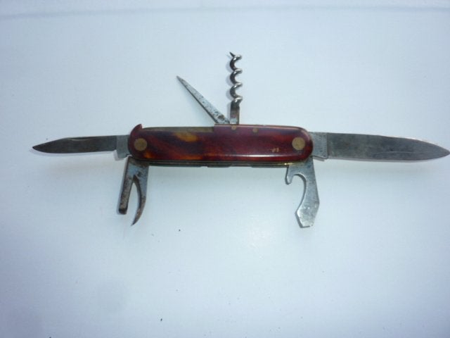 Zakmes "Gusstahl Solingen", Antiek en Kunst, Ophalen of Verzenden