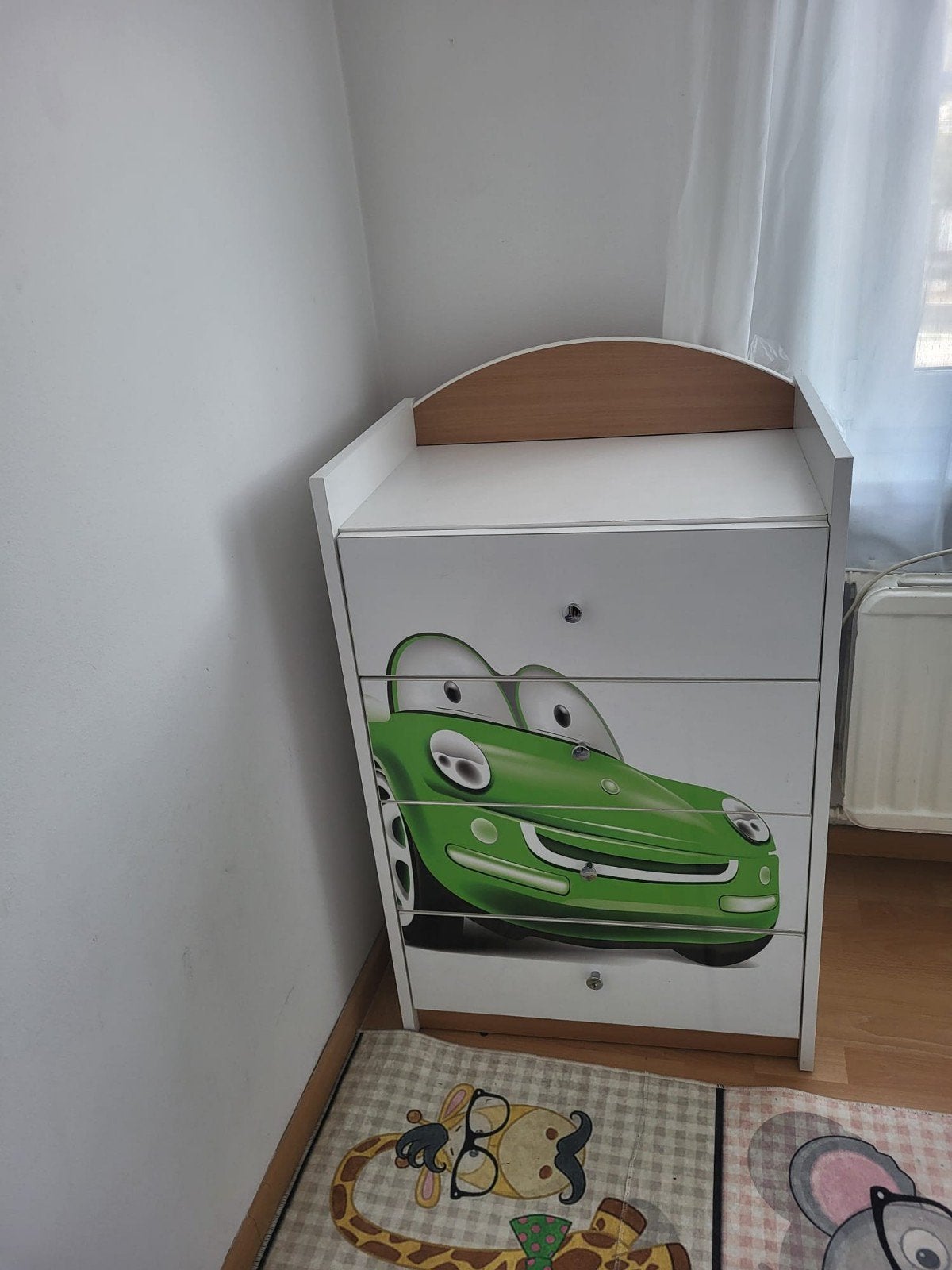 kinderkamer compleet, Ophalen