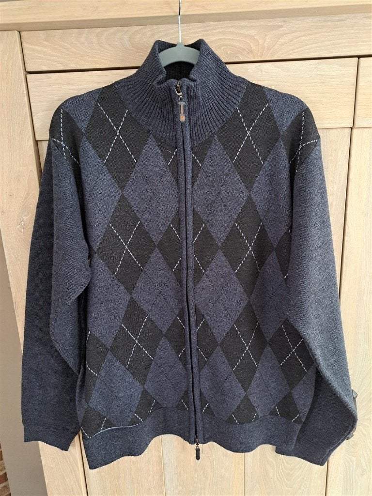 Gilet à carreaux gris et noir taille M, Vêtements | Hommes, Neuf, Gris, Enlèvement ou Envoi, Taille 48/50 (M)