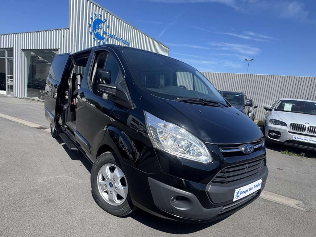 Ford Tourneo Custom TRANSIT LONG 2.0ECOBLUE 170CH BVA 8PLACE, Autos, 8 places, Achat, Entreprise, 5 portes