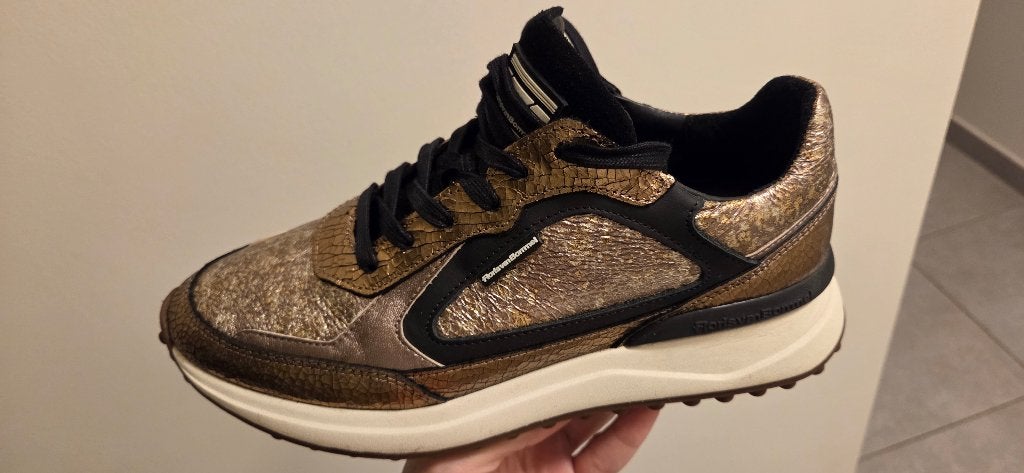 Sneakers noppi Floris van bommel, Ophalen, Zwart, Nieuw, Floris Van Bommel