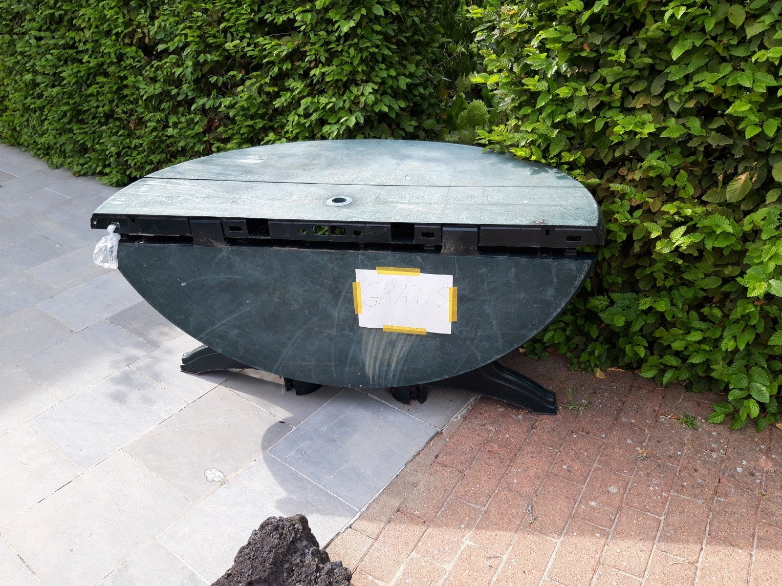 Tuintafel, Tuin en Terras, Tuintafels, Ophalen, Ovaal