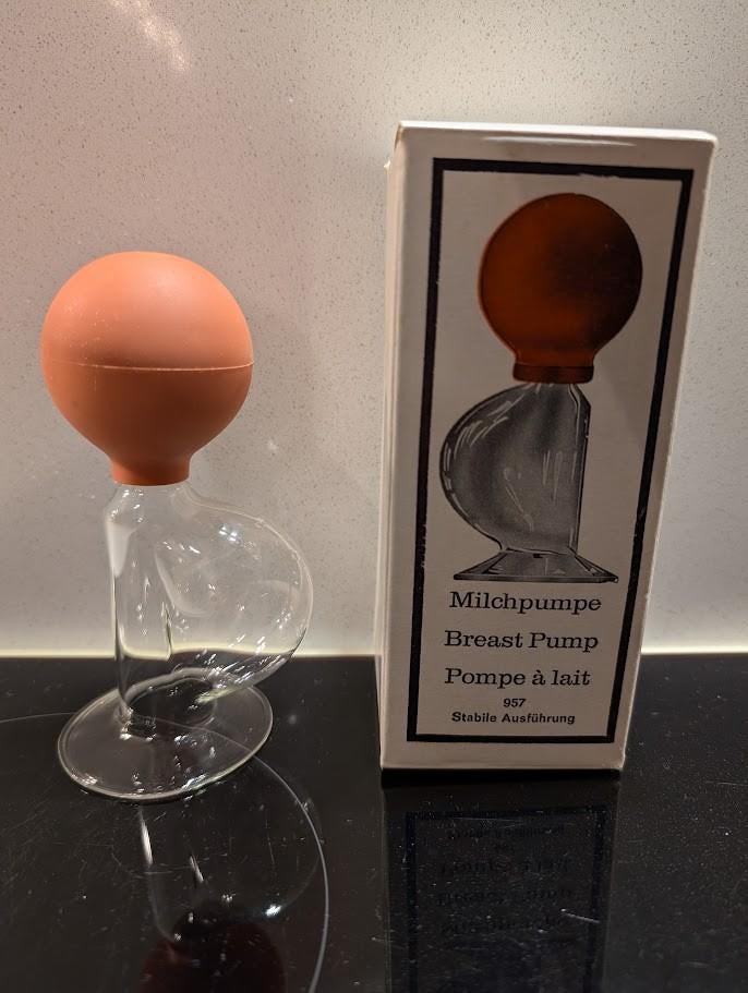 Antieke borstkolf/melkpomp, Ophalen of Verzenden, Zo goed als nieuw, Borstkolf