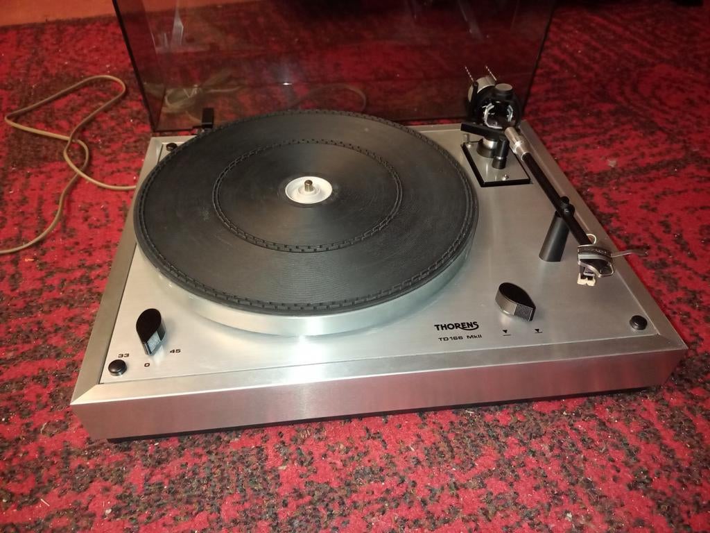 Platine vinyle Thorens TD 166, TV, Hi-fi & Vidéo, Tourne-disques, Thorens
