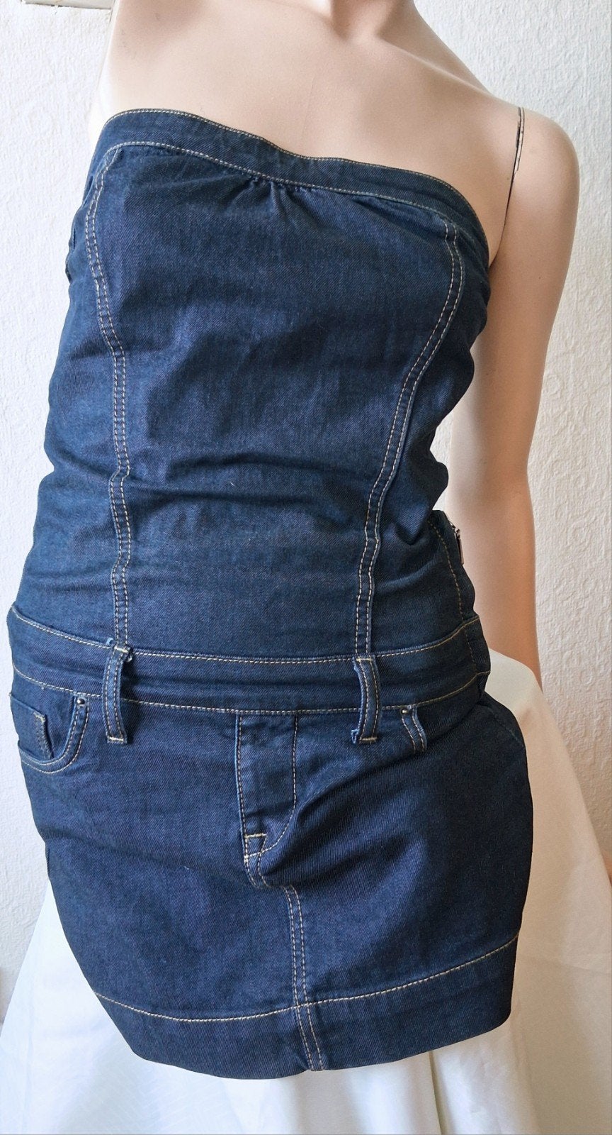 Robe Bandeau en Jean très original  (M), Neuf, Taille 38/40 (M), Enlèvement ou Envoi, Wet Girl