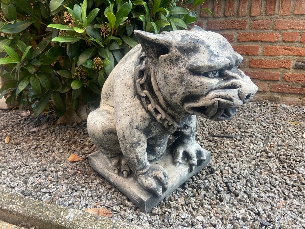 Gargoyle , hoogte 45cm, Tuin en Terras, Ophalen, Nieuw, Beton, Dierenbeeld