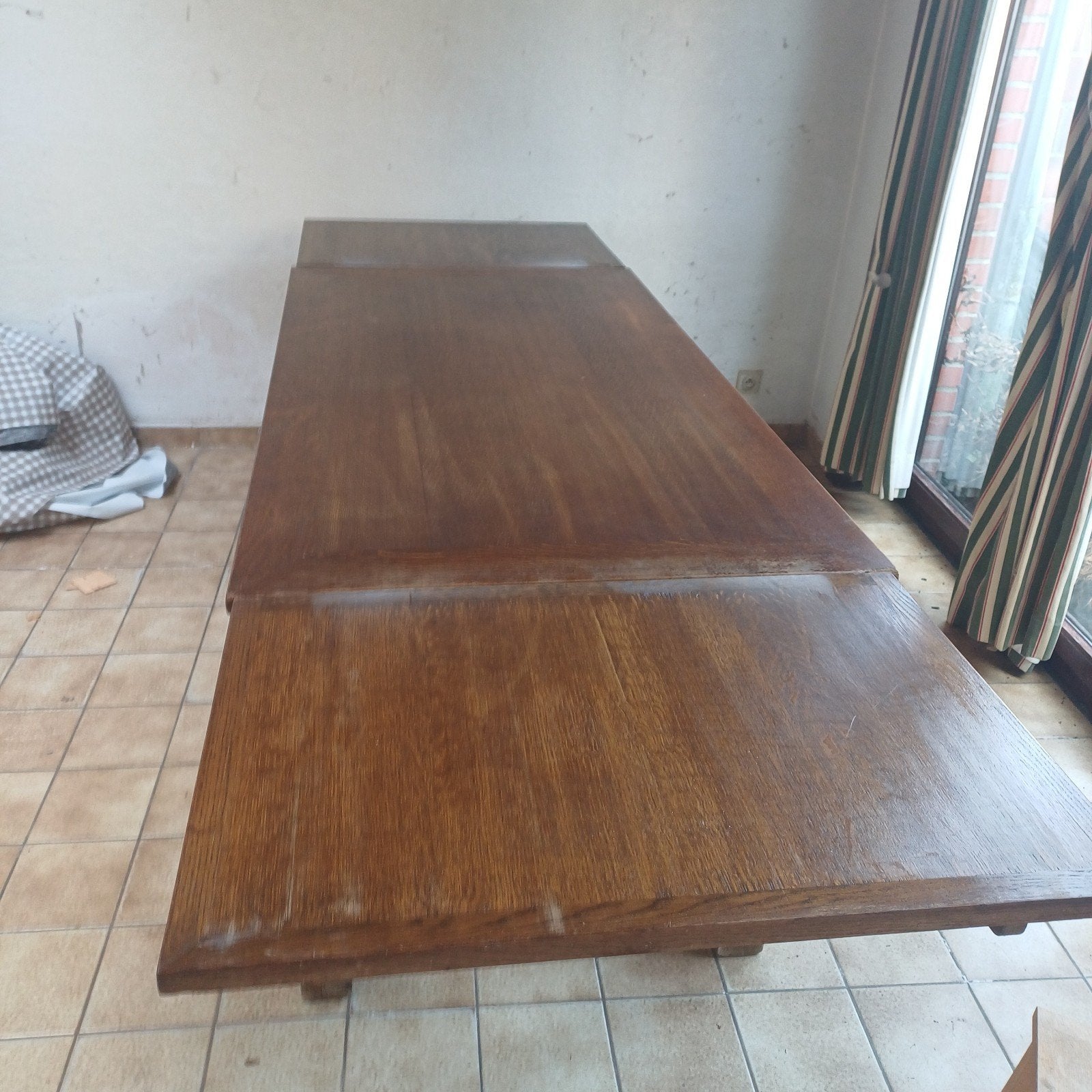 tafel, Ophalen