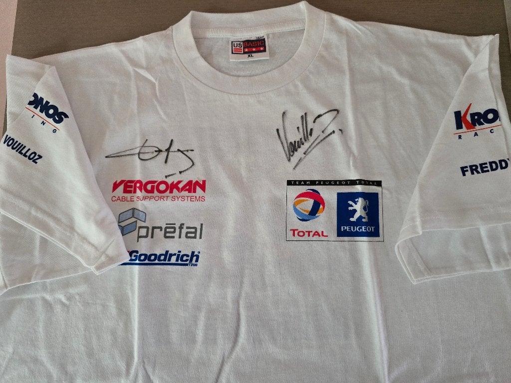 Gehandtekend T-shirt Rally van Ieper, beginjaren 2000., Ophalen, Nieuw, Shirt