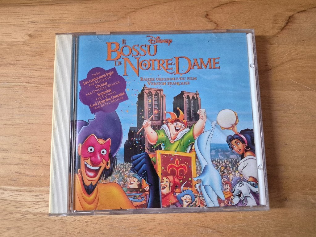 CD Le Bossu de Notre-Dame OST Soundtrack, Cd's en Dvd's, Soundtrack, Ophalen, Soundtrack