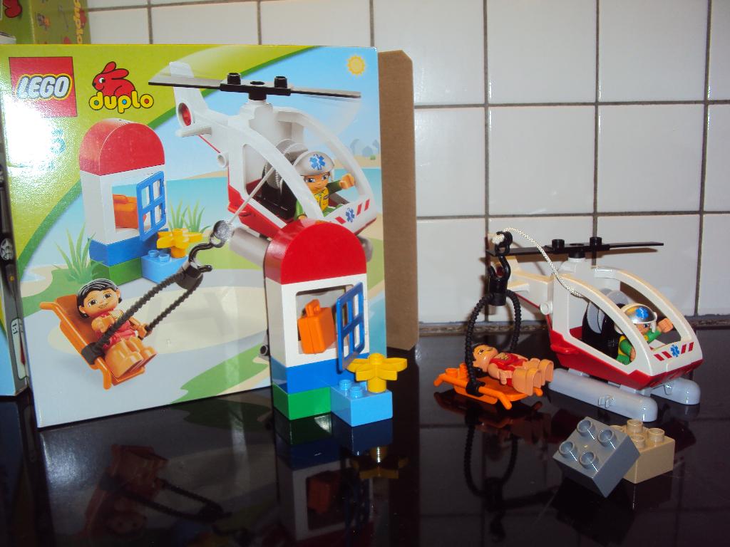 Duplo Ville Reddingshelikopter - 5794*VOLLEDIG*PRIMA STAAT*, Enlèvement ou Envoi, Duplo