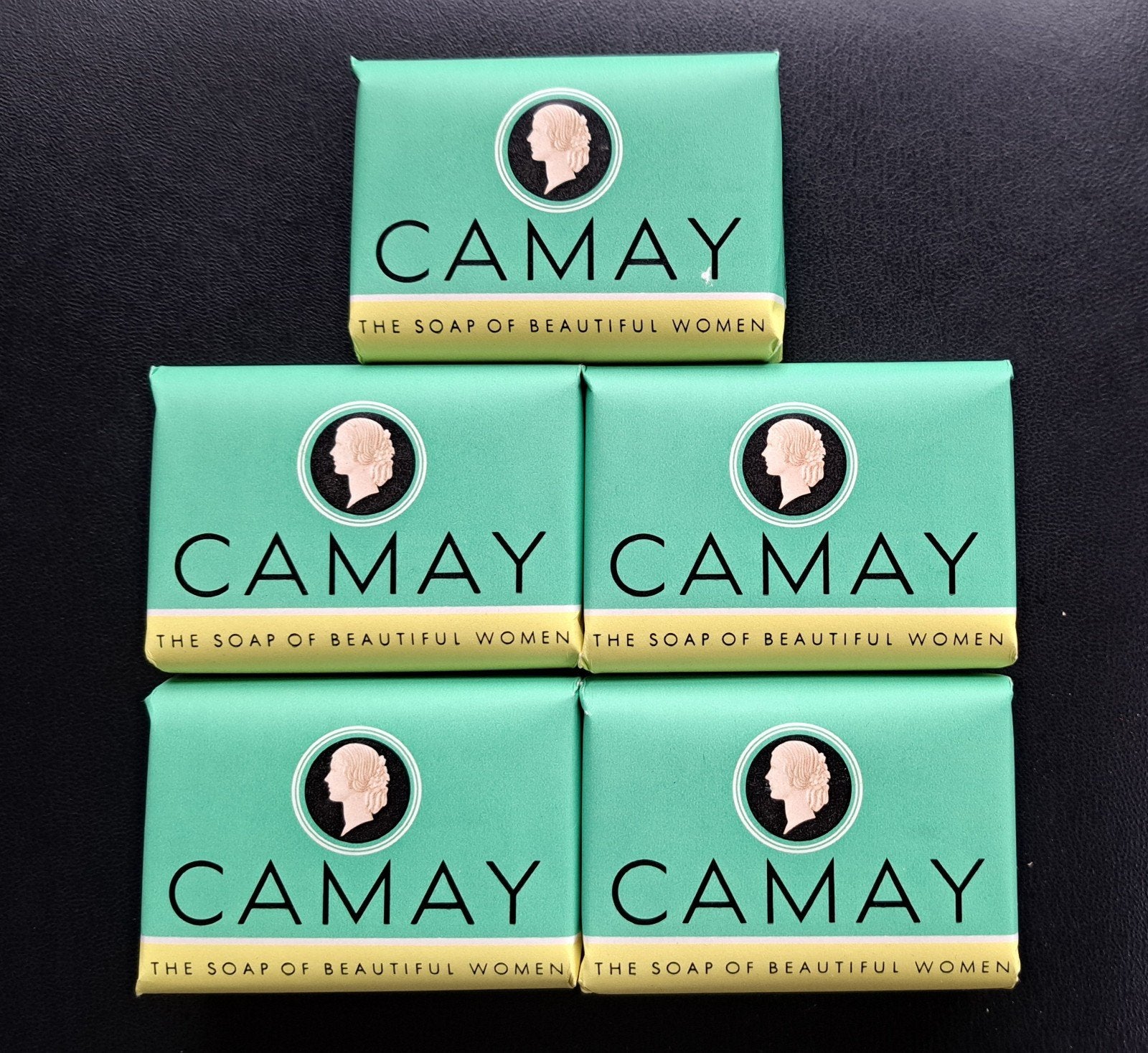 Set van 5 Camay Amerikaanse zepen uit de Tweede Wereldoorlog, Ophalen of Verzenden