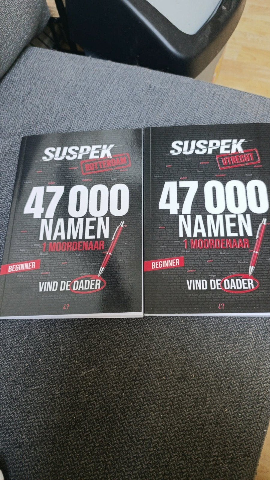 suspek Rotterdam en Utrecht, 26 euro voor de 2 boeken, nieuw, Livres, Cinéma, Tv & Médias, Enlèvement ou Envoi