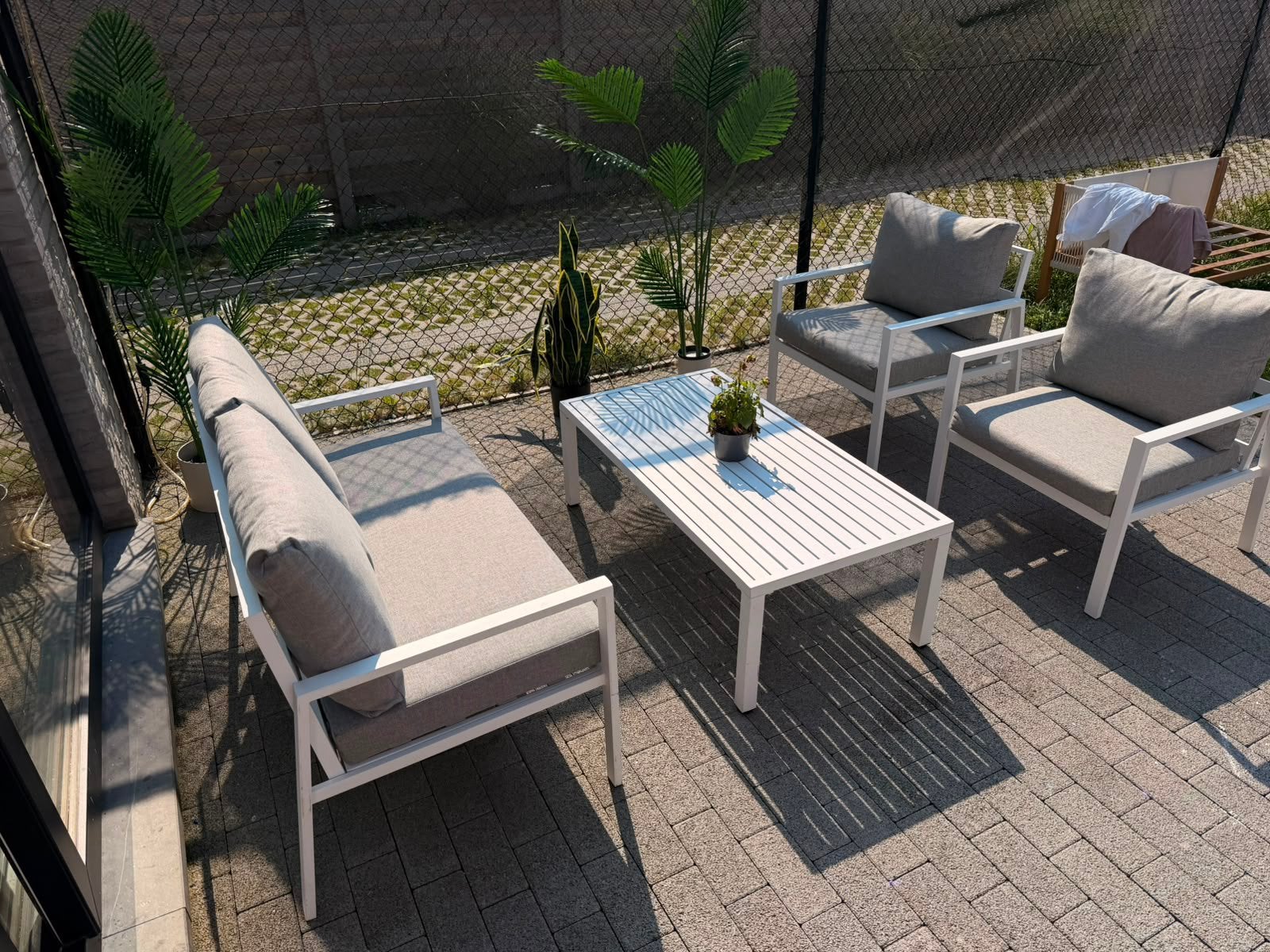 Tuin set, Tuin en Terras, Tuinsets en Loungesets, Ophalen, Zo goed als nieuw