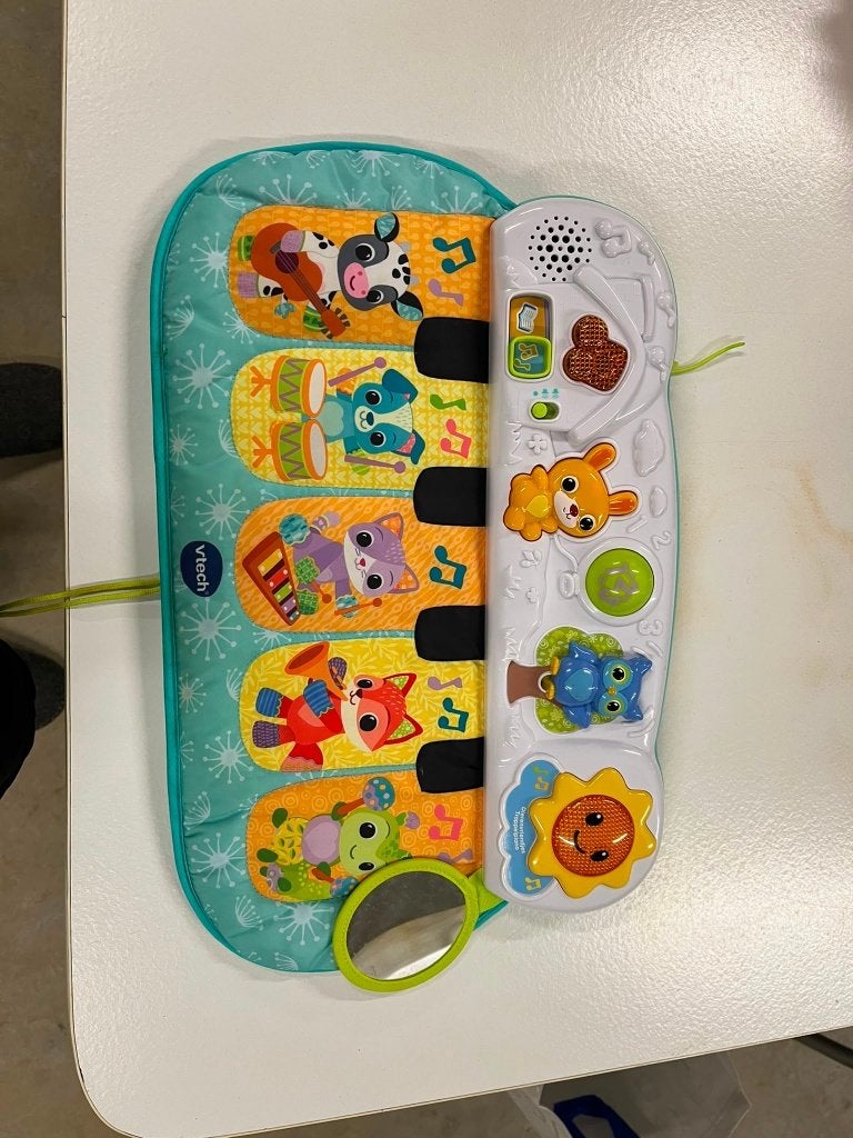 VTech baby piano speelmat met licht en geluid, Kinderen en Baby's, Ophalen, Zo goed als nieuw, Met licht