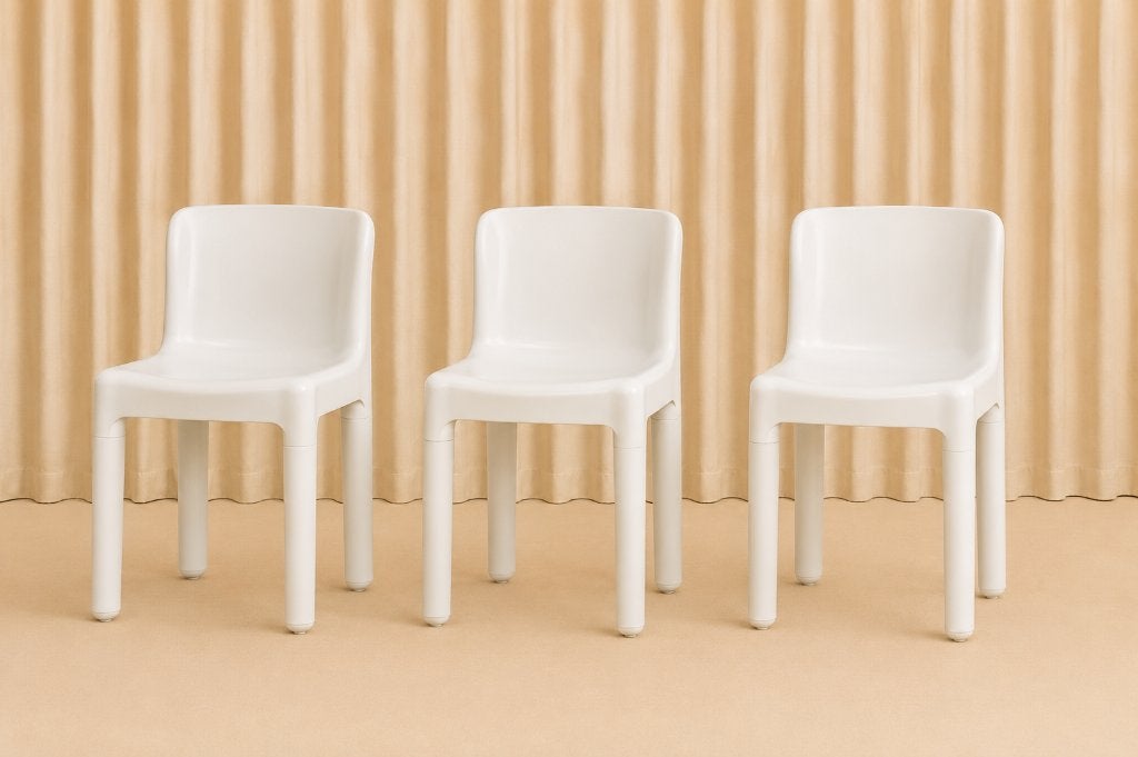 3 CHAISES KARTELL BARTOLI, Maison & Meubles, Chaises, Trois, Enlèvement, Utilisé, Autres matériaux