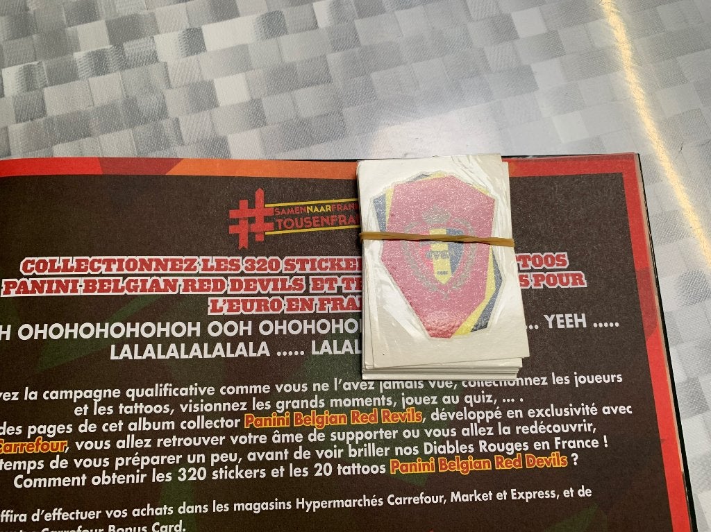 TE KOOP PANINI ALBUM #SamennaarFrankrijk #TousenFrance 2016, Envoi, Comme neuf, Autres types
