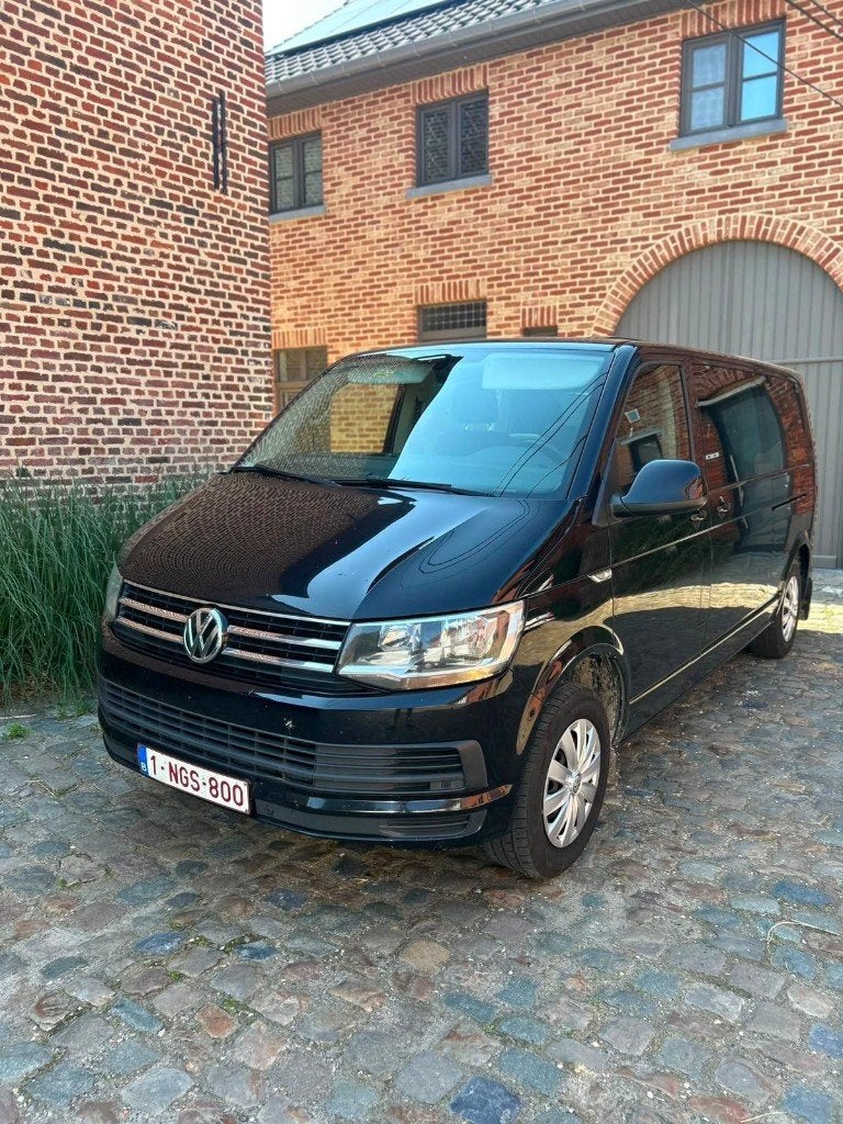 Transporter, Auto's, Volkswagen, Voorwielaandrijving, Euro 5, Stof, Zwart