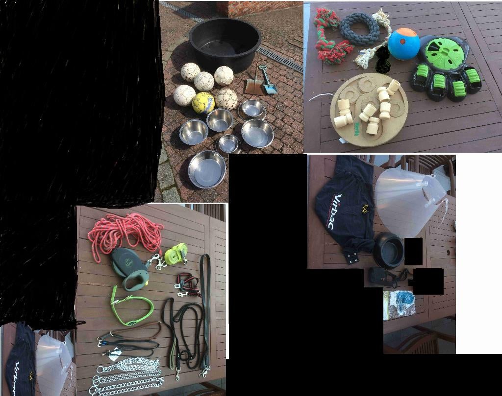Chiens, toutes sortes de produits de première nécessité, Animaux & Accessoires, Enlèvement, Utilisé