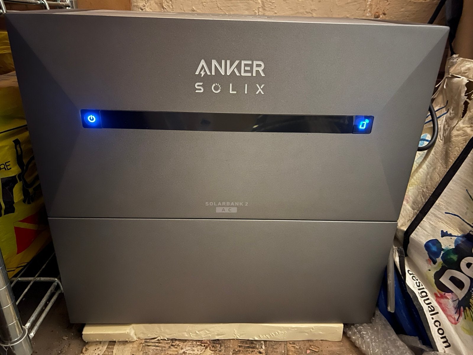 Batterie plug in Anker Solix 3.2kWh, en garantie, Computers en Software, Ophalen, Zo goed als nieuw