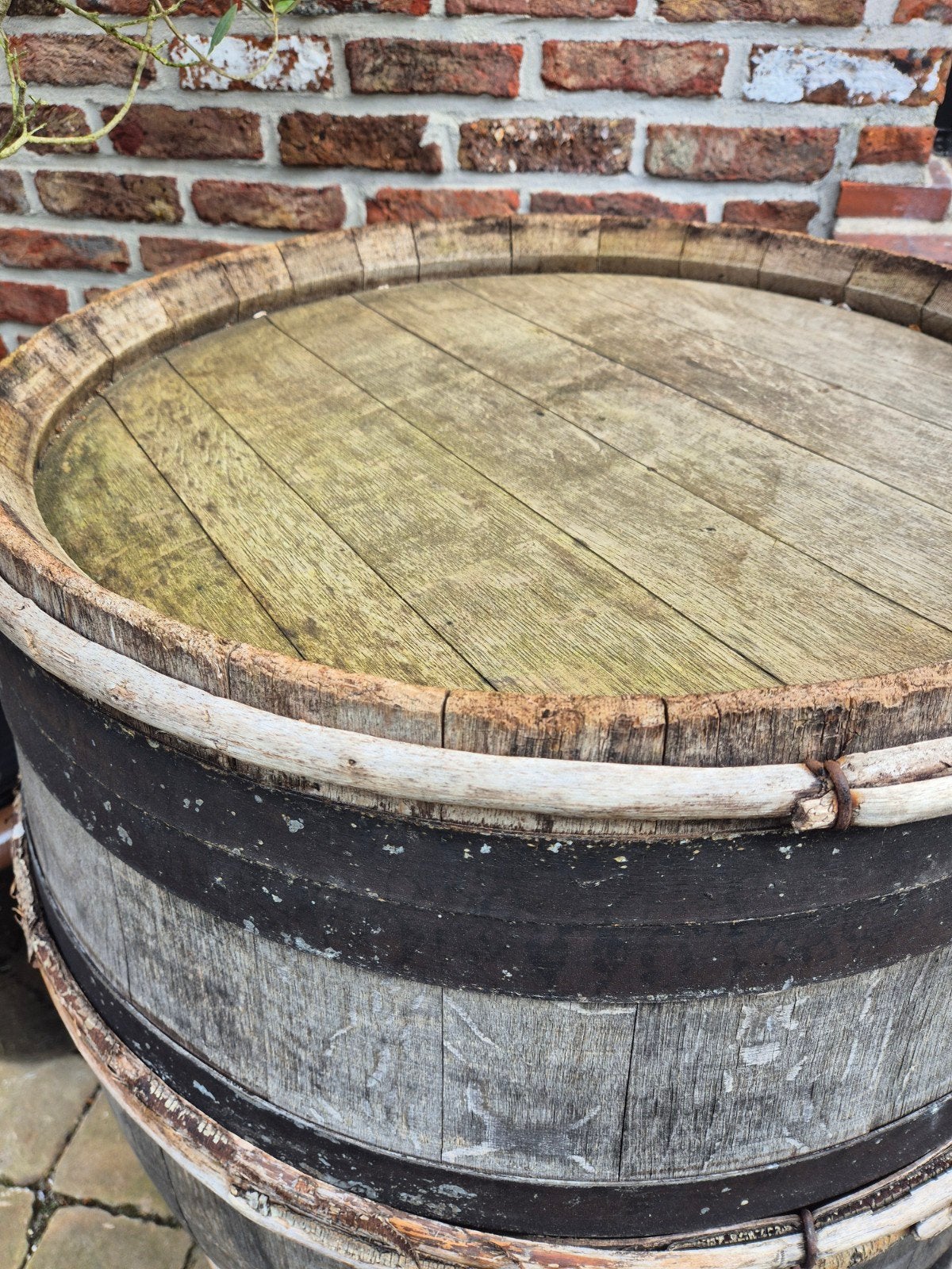 Baril en bois Rain Barrel Wine Barrel, Jardin & Terrasse, Enlèvement