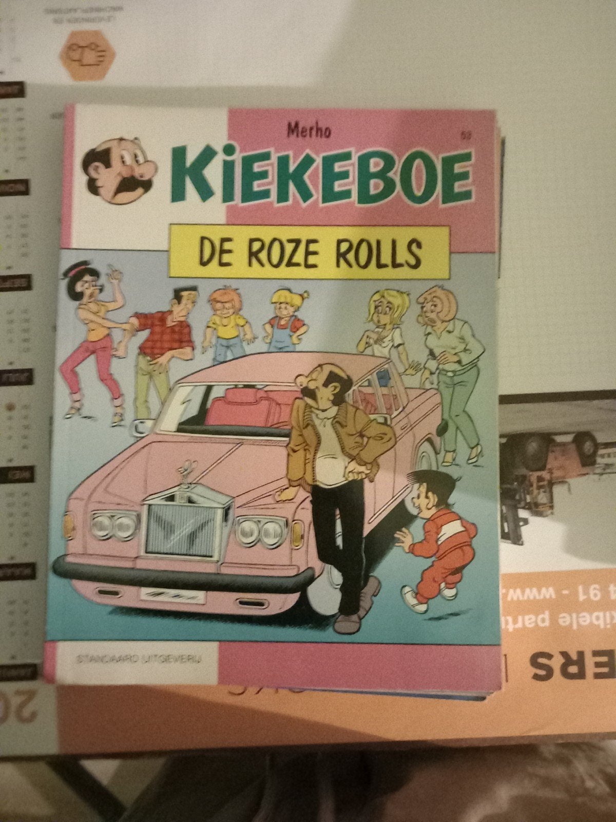 Merho - 53 De roze Rolls, Ophalen, Merho