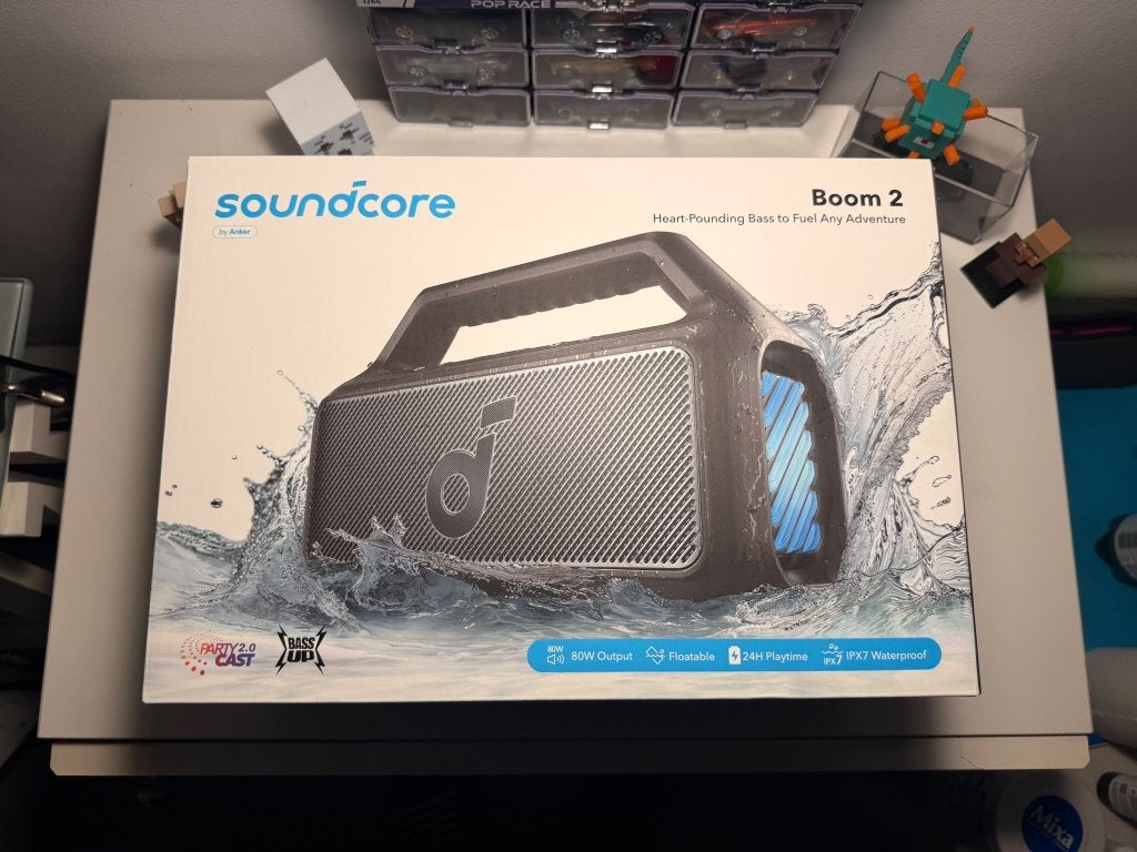 Soundcore Boom 2, TV, Hi-fi & Vidéo, Autres marques, Enlèvement ou Envoi, Enceinte portable, 60 à 120 watts