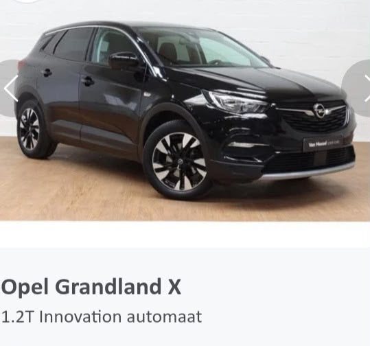 Opel Grandland X 1.2T Innovation automaat, Autos, Opel, Cuir, Capteur de lumière, Achat, 5 portes