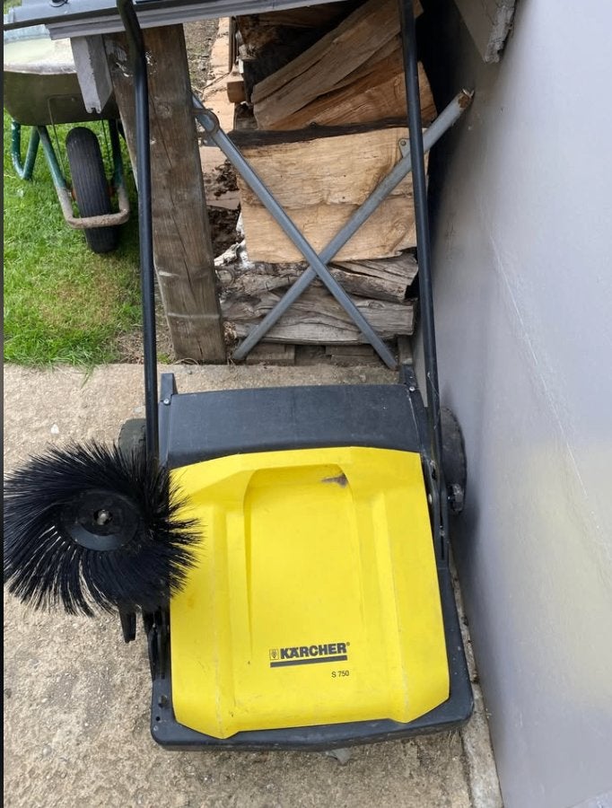 Balayeuse Karcher, Enlèvement, Utilisé, Kärcher