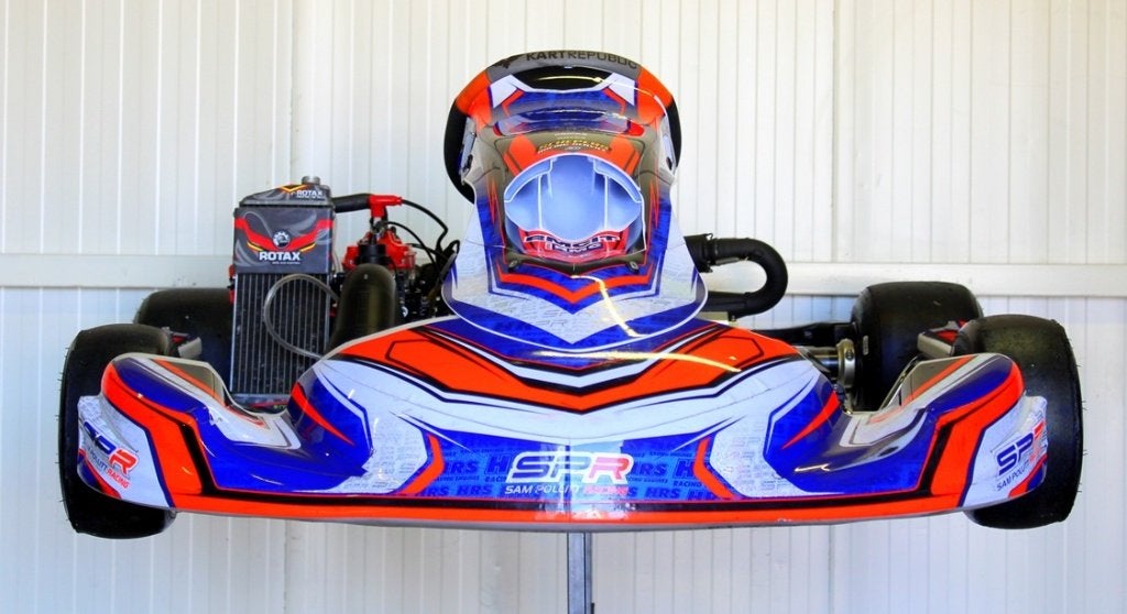 Kart Republic KR2 met Rotax Max Senior EVO2 Motor, Sports & Fitness, Karting, Enlèvement ou Envoi, Comme neuf, Kart